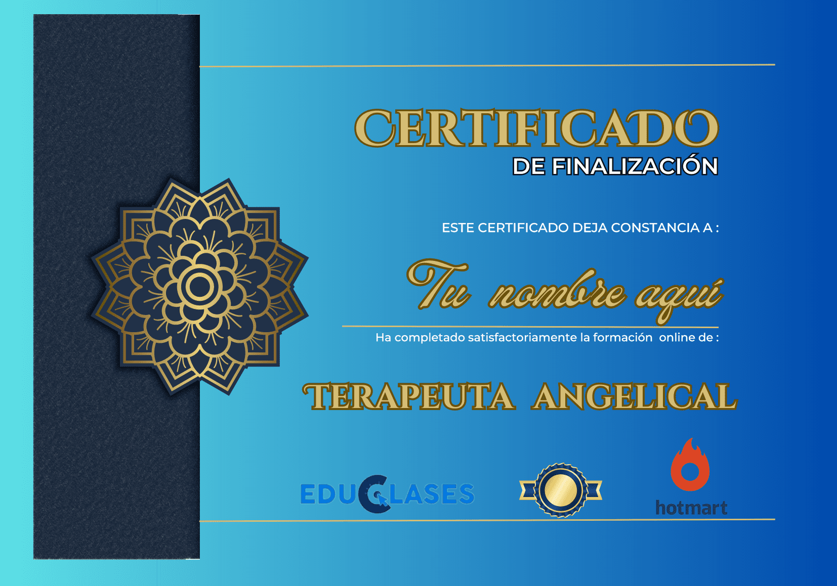 Certificado de Terapeuta Angelical